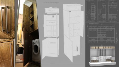 Archisio - Simona Valente - Progetto Arredo su misura
