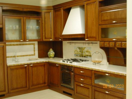 Archisio - Arte Ceramica Italiana Sas Di Melchiorre F E C - Progetto Cucina in muratura e legno