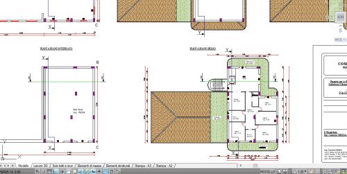 Archisio - Carmine Dedda Cd Engeneering Construction Servizi Di Ingegneria E Architettura - Progetto Progetto per la ristrutturazione e lampliamento di un fabbricato urbano da adibire ad abitazione box auto e deposito