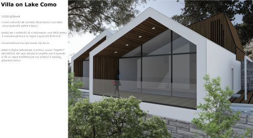 Archisio - Giorgio Patierno - Progetto Villa su lago di como