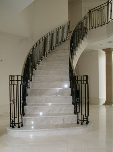 Archisio - Ashlar - Progetto Interior design - scale in marmo