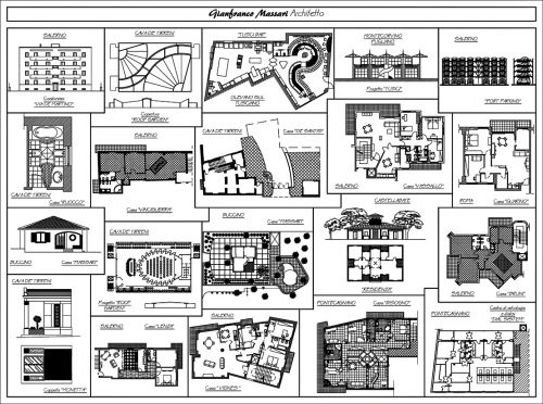 Archisio - Massari Gianfranco - Progetto Opere varie