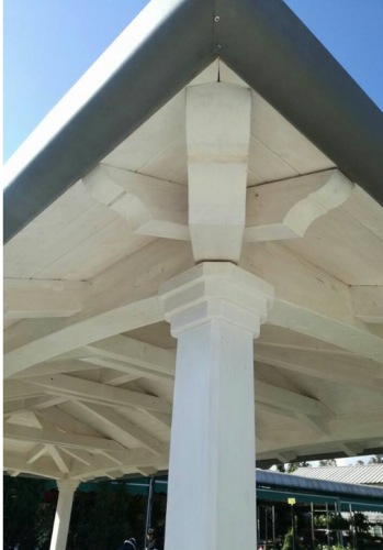 Archisio - Non Solo Tetti Di Baroni Antonino - Progetto Gazebo esposizione vivaio