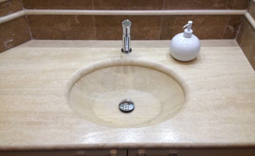 Archisio - Navoni Marmi - Progetto Bagni in marmo