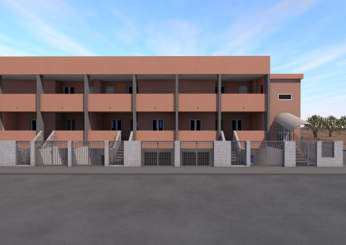 Archisio - Angelo Cavallo - Progetto Ristrutturazione delle facciate di un complesso residenziale