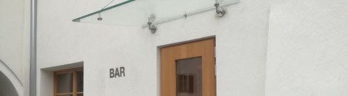 Archisio - Vetreria Glass Design - Progetto Tettoie in cristallo