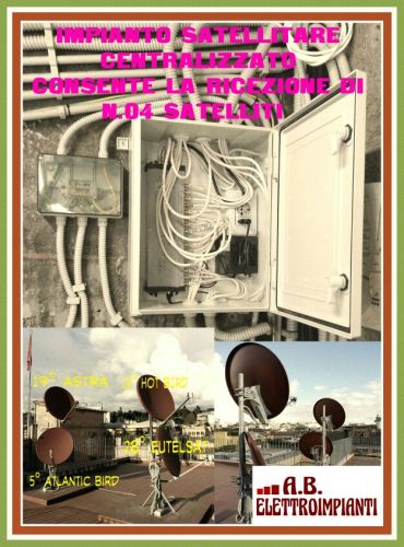 Archisio - Antennista Elettricista Elettrica Re - Progetto Impianti tv digitale terrestre e satellitare