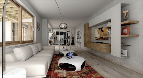 Archisio - Alberto Lapenna - Progetto Appartamento roma