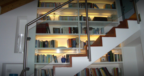 Archisio - Falegnameria Artlegno Di Mazzocca Michele C Snc - Progetto Librerie