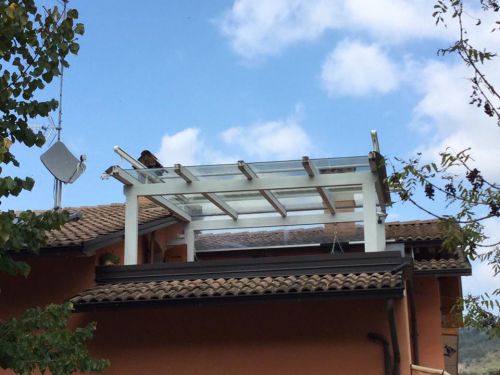 Archisio - La Bottega Del Tappezziere - Progetto Tettoia