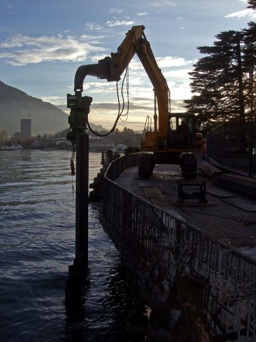 Archisio - Acquistapace Daniele Snc - Progetto Infissione di palancole