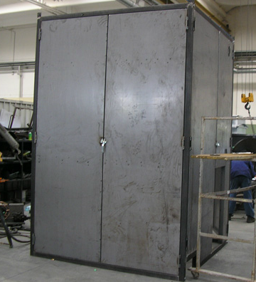 Archisio - Imaf srl - Progetto Prodotti industriali cabine insonorizzate cancelli scale facciate continue infissi nastri in alluminio produzioni speciali strutture in acciaio tettoie e pensiline