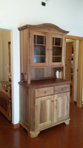Archisio - Falegnameria Stablum Andrea - Progetto Credenza in noce nazionale