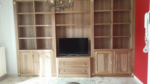 Archisio - Falegnameria Stablum Andrea - Progetto Mobile soggiorno su misura