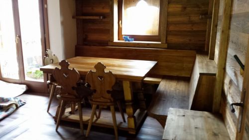 Archisio - Falegnameria Stablum Andrea - Progetto Tavolo in abete vecchio