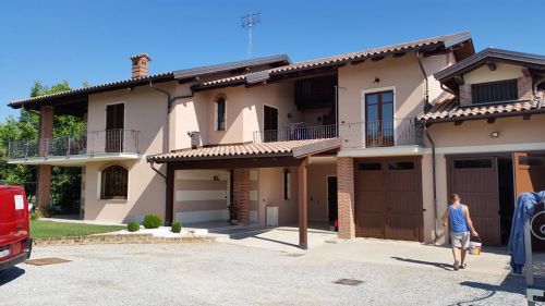 Archisio - Ferrero Andrea Decorazioni - Progetto Ristrutturazione interni ed esterni prima e dopo