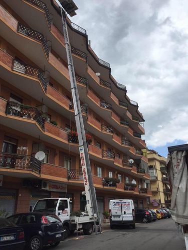 Archisio - Traslochi Ingenito - Progetto scala montacarichi