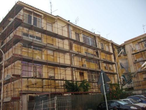 Archisio - Giraldo Ponteggi srl - Progetto Recupero erp san michele