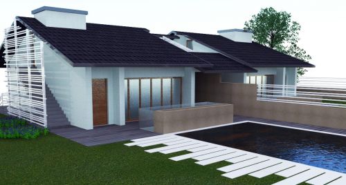 Archisio - Costruzioni Edili Cannav - Progetto Villa bifamiliare cannizzaro