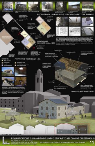 Archisio - Arch Lorenzo Ardito - Progetto Una porta per il parco regionale dellaveto