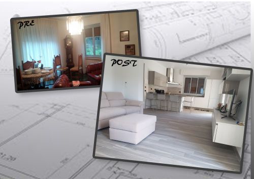 Archisio - Arch Lorenzo Ardito - Progetto Ristrutturazione appartamento rapallo