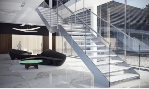 Archisio - Fm 04 - Progetto Scale e serramentimarmi e pietre