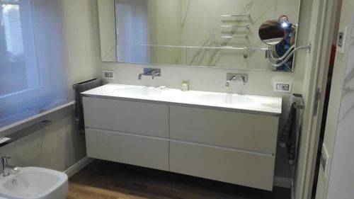 Archisio - Idro Service - Progetto Arredamento bagno