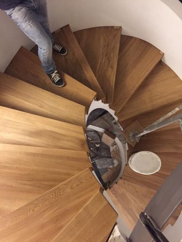 Archisio - Sommariva - Progetto Rivestimenti in legno di scale