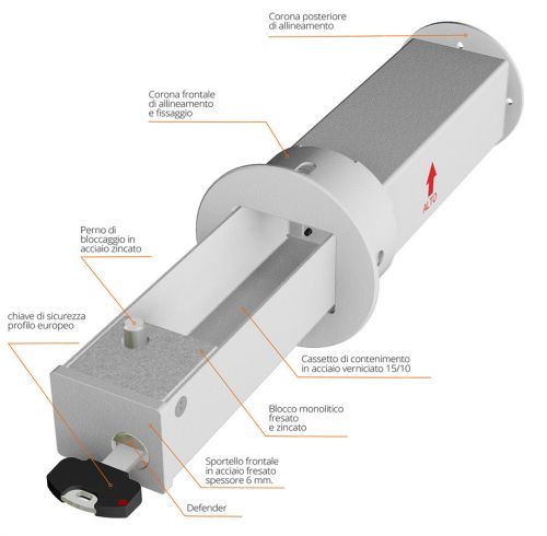 Archisio - Mito srl - Progetto Casseforti a scomparsa