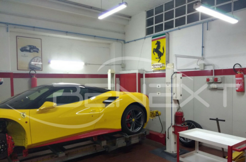 Archisio - Be Next srl - Progetto Progetto illuminazione led carrozzeria e centro auto roma