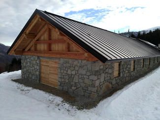 Archisio - Stp srl - Progetto Copertura in legno malghetto di mastellina