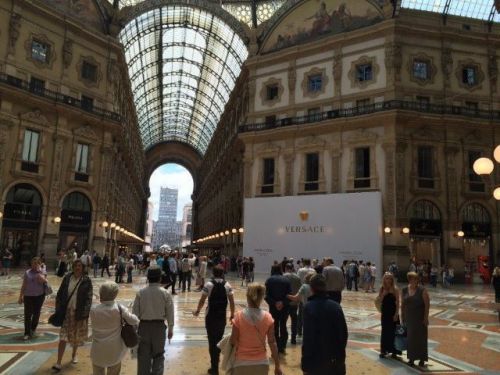 Archisio - Eurodigital Service - Progetto Telo pvc galleria vittorio emanuele ii milano