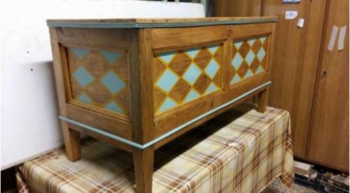 Archisio - L Arte Del Restauro E Dello Shabby Chic - Progetto Cassapanca