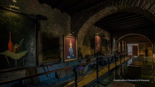 Archisio - Architetto Gianni Anselmo - Archproject architecture And Engineering - Progetto Progetto allestimenti per mostra internazionale di pittura - scuderia castello di caccamo pa