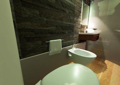 Archisio - Architetto Maria Rita Malandra - Progetto Bagno in mansarda