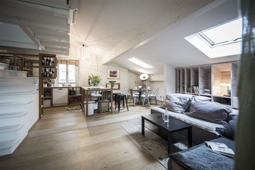 Archisio - Noa Network Of Architecture - Progetto Cloud 54 trasformazione di un appartamento storico