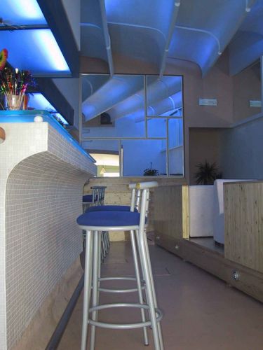 Archisio - Antonio Pelella - Progetto InterniBar al porto di ischia