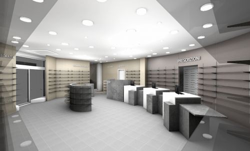 Archisio - Amedeo Giordano - Progetto Nuova sede farmacia madonna delle grazie