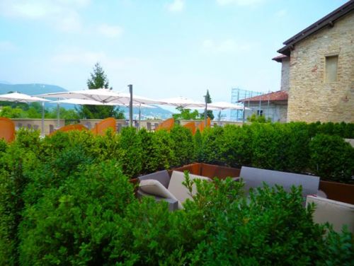 Archisio - Rizzi Giardini - Progetto Allestimento spazi esterni hotel relais san lorenzo
