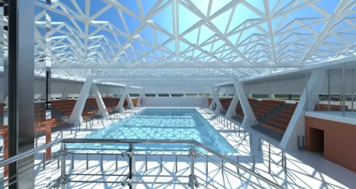 Archisio - Gino Spera - Progetto Biennale di venezia 2010 lo sport come mezzo di riqualificazione urbana