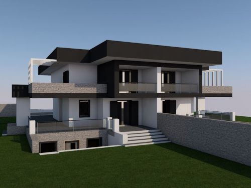 Archisio - Studio Tecnico Darchitettura Arcut - Progetto Progetto architettonico villette