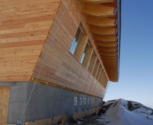Archisio - Enrica Quattrocchio - Progetto Un rifugio di alta montagnaAmpliamento del rifugio citt di mantova - gressoney-la-trinit