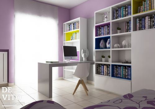 Archisio - Archirender3d - Progetto Rendering per sistemazione arredo interno