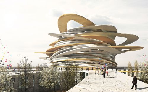 Archisio - Bicuadro - Progetto Pantheon nazionale kazako astana