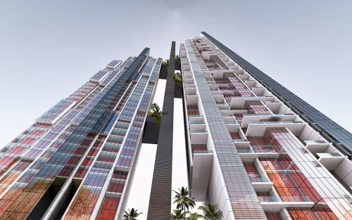 Archisio - Bicuadro - Progetto Al sofouh marina towers hotel e residence dubai