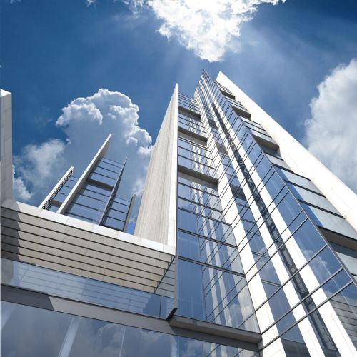 Archisio - Bicuadro - Progetto Post bank towers ulaanbaatar