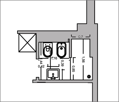 Archisio - Archihouse - Progetto Ristrutturazione bagno con isolamento impianti e pratica cila