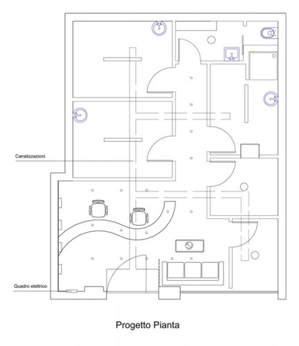 Archisio - Archihouse - Progetto Progetto centro estetico
