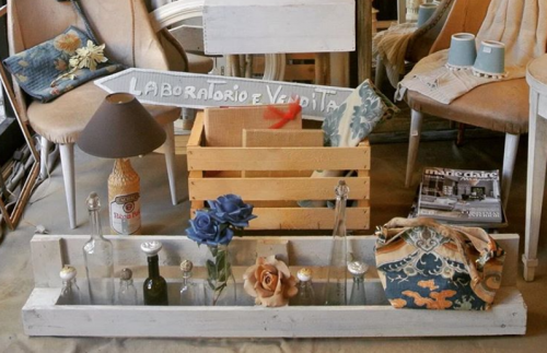 Archisio - Bazardeco - Progetto Pallet-mensola