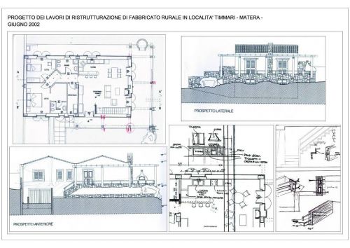 Archisio - Marco Pagano - Progetto Planimetria 2002